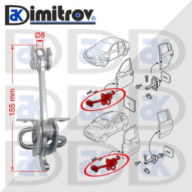 Ограничител задна врата Opel Astra G Zafira A